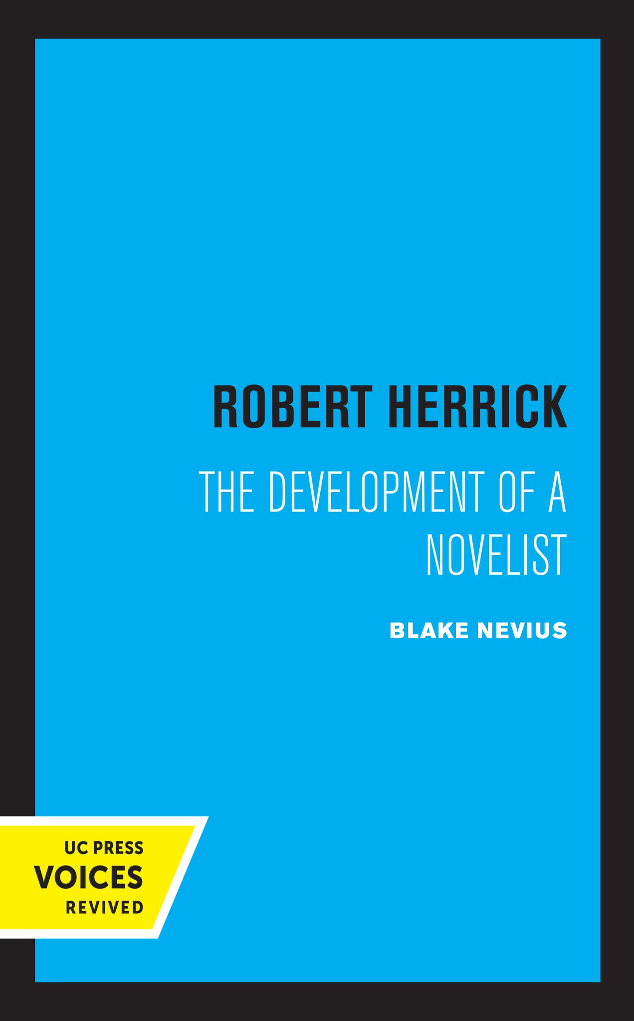Cover image for Robert Herrick ISBN 9780520337374
